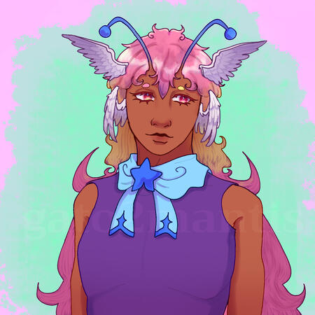 Credit to @p1xelp_artsy for the oc in artfight