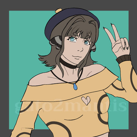 Credit to @woogieboogie in artfight for the oc